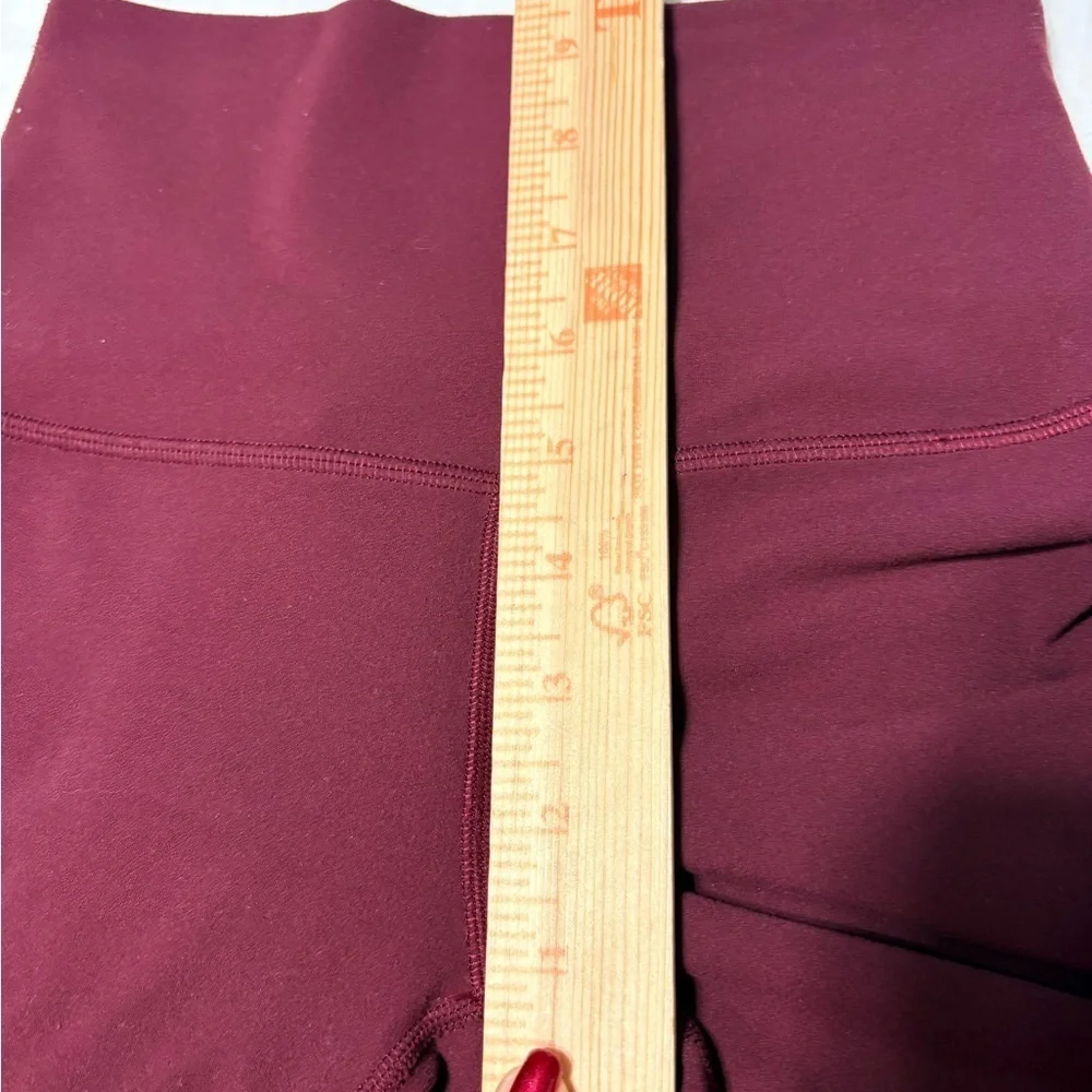 Lululemon Align Plum Shadow (Burgundy) Full Length High-Waisted Leggings. Nulu